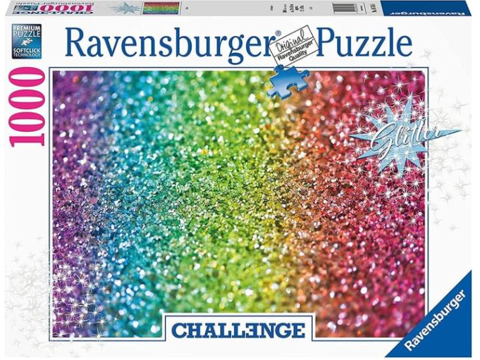 Ravensburger - Glitter Puzzle 1000 Piece Jigsaw - Good Games