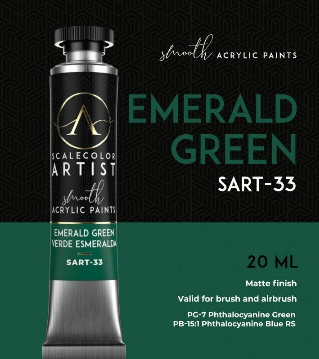Scale 75 - Scalecolor Artist Emerald Green 20ml - Good Games