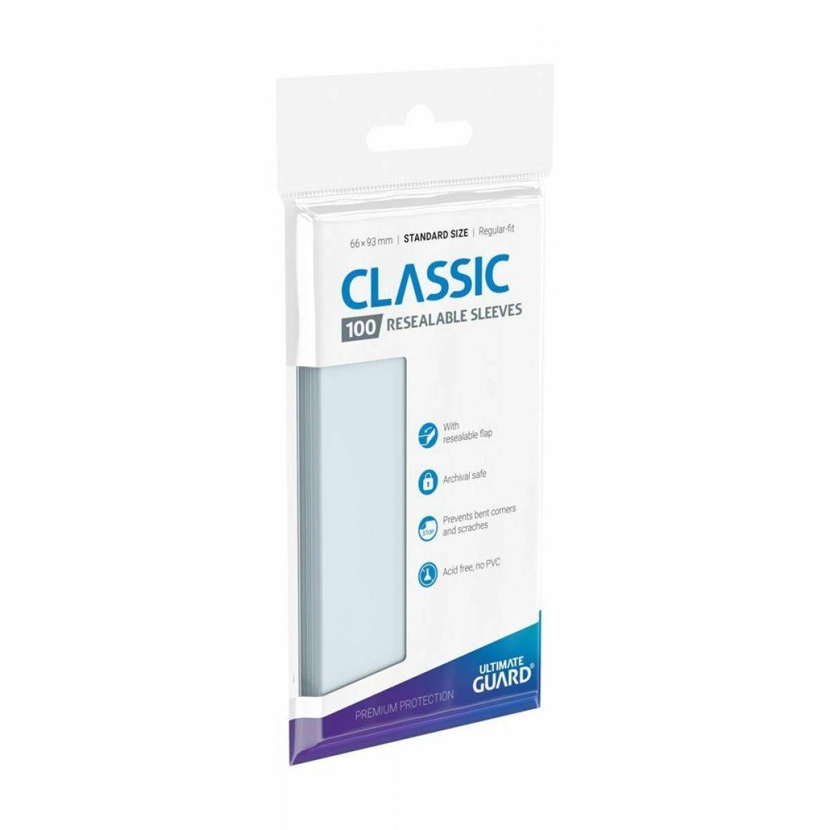 Ultimate Guard Classic Resealable Standard Sleeves (100) - Good Games