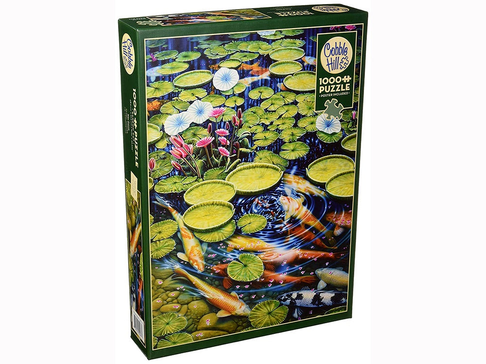 Cobble Hill Koi Pond 1000 Piece Jigsaw - Good Games