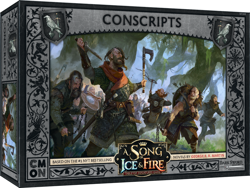 A Song of Ice and Fire - Nights Watch Conscripts Unit Box - Good Games