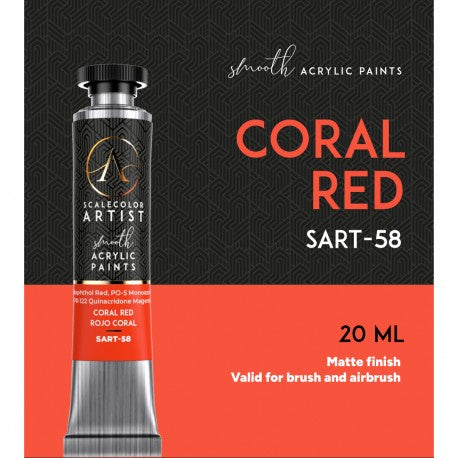 Scale 75 Scalecolor Artist Coral Red 20ml - Good Games
