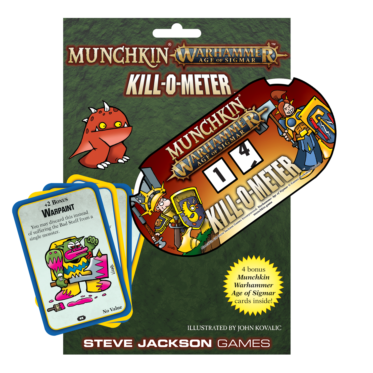 Munchkin Warhammer Age of Sigmar Kill-O-Meter - Good Games