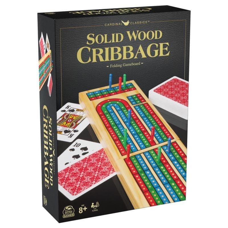Cribbage 3 Track Wood (Cardinal) - Good Games