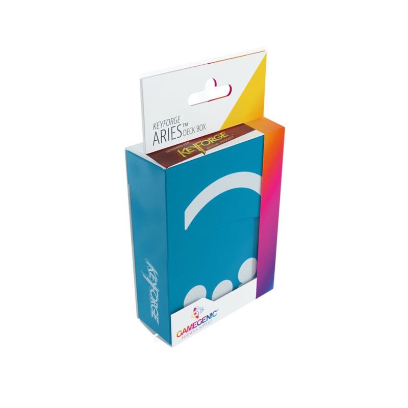 Gamegenic - Keyforge Aries Deck Box Blue - Good Games