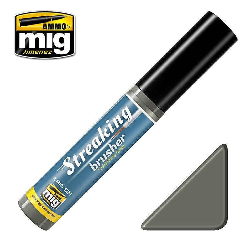 Ammo by MIG Streakingbrusher Cold Dirty Grey - Good Games