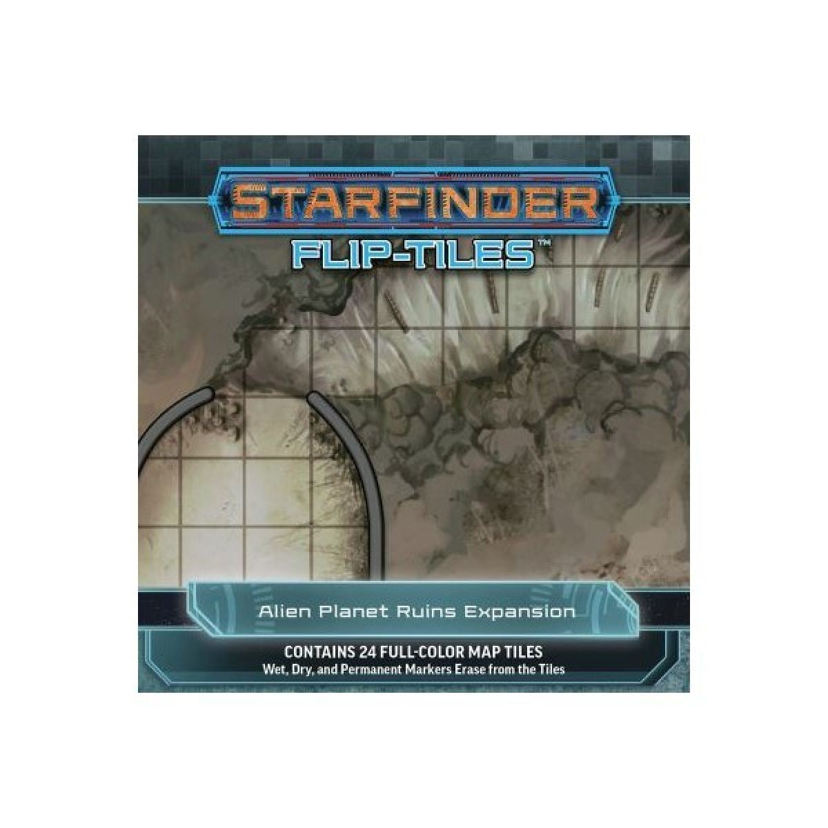 Starfinder RPG Flip Tiles: City Alien Planet Ruins Expansion - Good Games