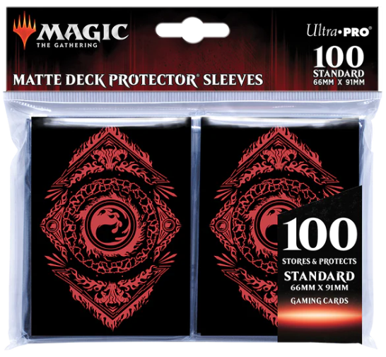 Ultra Pro Magic The Gathering - Deck Protector Sleeves Mana 7 Mountain - Good Games