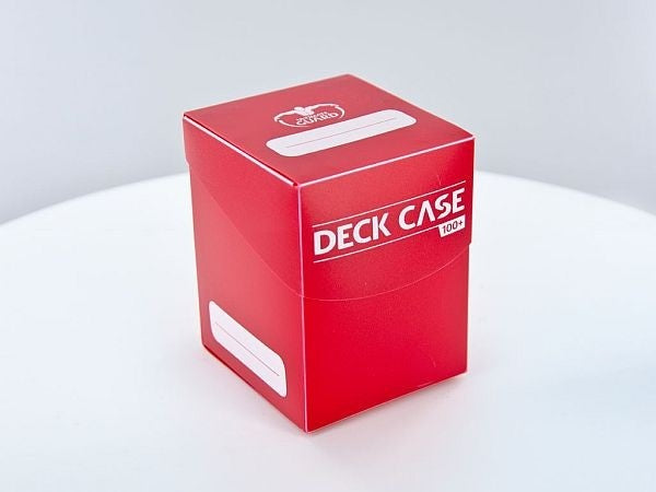 Ultimate Guard - Deck Case 100+ Standard Size Red - Good Games