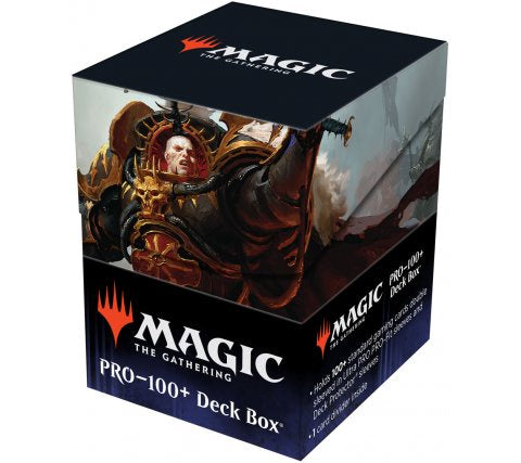 Ultra Pro - Warhammer 40K Commander - Abaddon the Despoiler 100+ Deck Box - Good Games