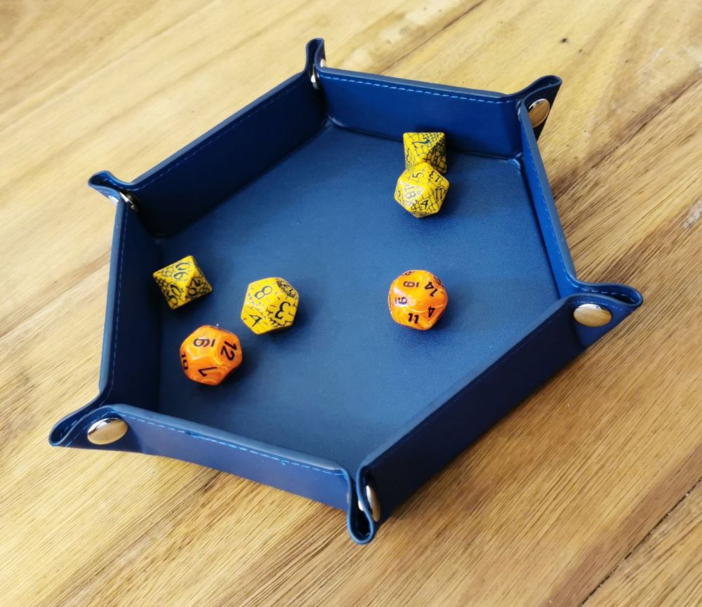 LPG Hex Dice Tray 6 Blue - Good Games