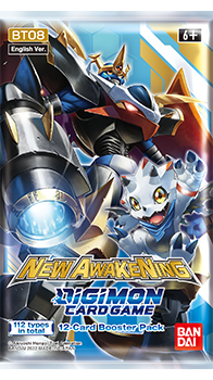 Digimon Card Game - Series 08 New Awakening BT08 Booster Pack - Good Games