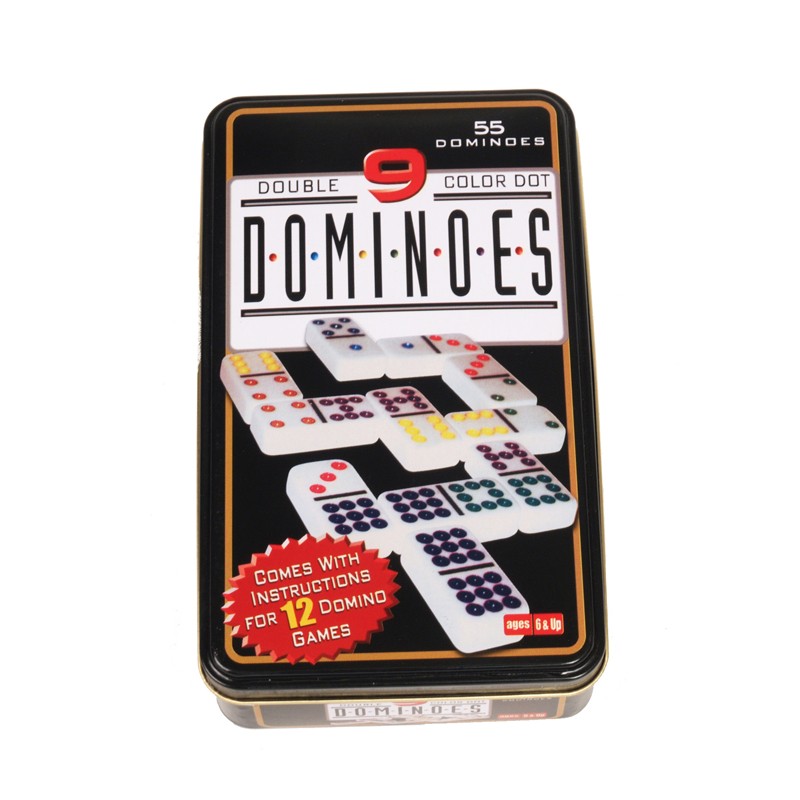 Dominoes 9 Color Dot - Good Games