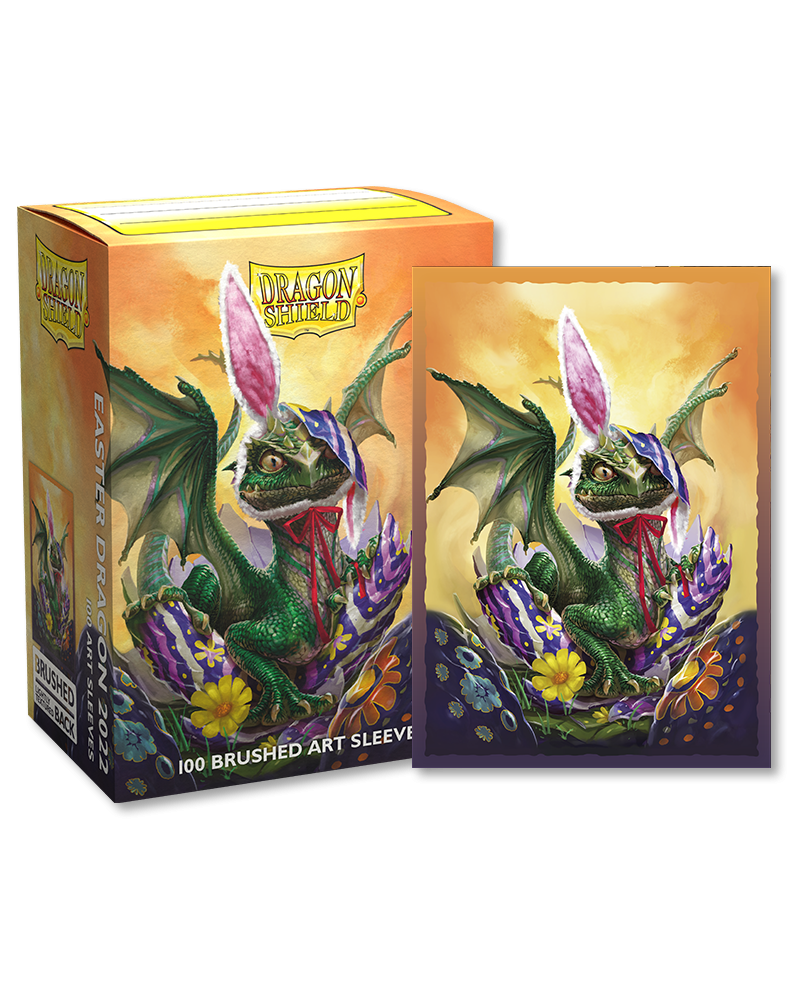 Dragon Shield - Matte Art Sleeves Easter Dragon 2022 Standard Size (100) - Good Games