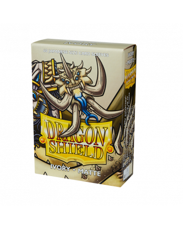 Dragon Shield - Sleeves - Japanese- Ivory Matte (60) - Good Games