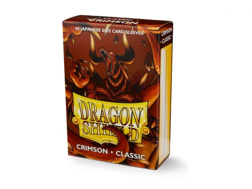 Dragon Shield - Sleeves - Japanese- Classic Crimson (60) - Good Games