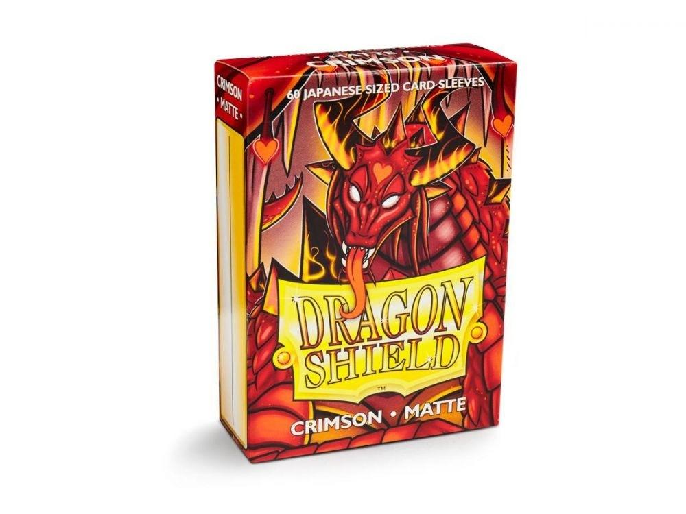 Dragon Shield - Sleeves Japanese Crimson Matte (60) - Good Games
