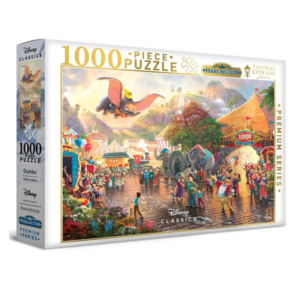 Harlington - Thomas Kinkade Disney Dumbo 1000 Piece Jigsaw - Good Games
