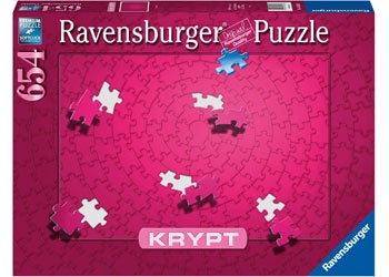 Ravensburger - Krypt Pink Spiral Puzzle 654 Piece Jigsaw - Good Games