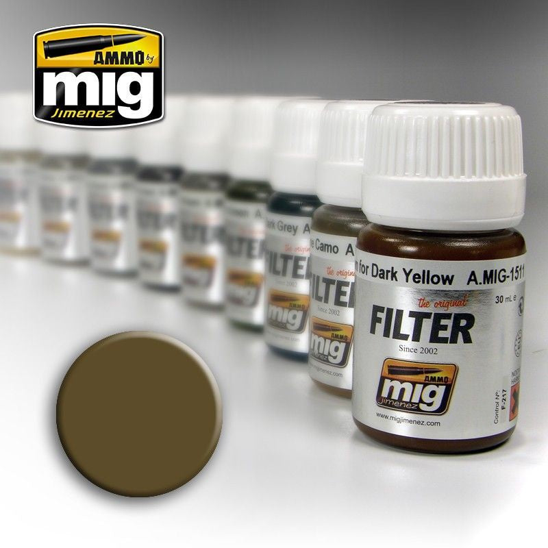 Ammo by MIG Filters Brown for Desert Yellow 35ml - Good Games