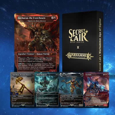 Magic: The Gathering - Secret Lair Drop - Secret Lair x Warhammer Age of Sigmar - Good Games