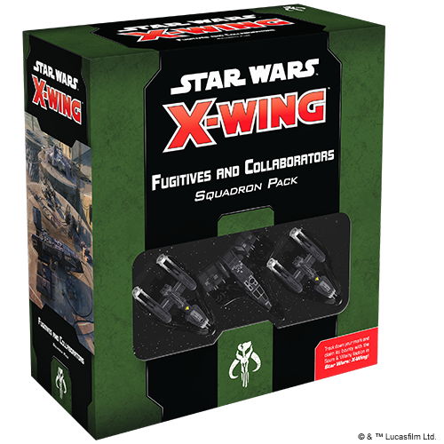 Star Wars: X-Wing - 2nd Edition Fugitives And Collaborators Squadron Pack - Good Games