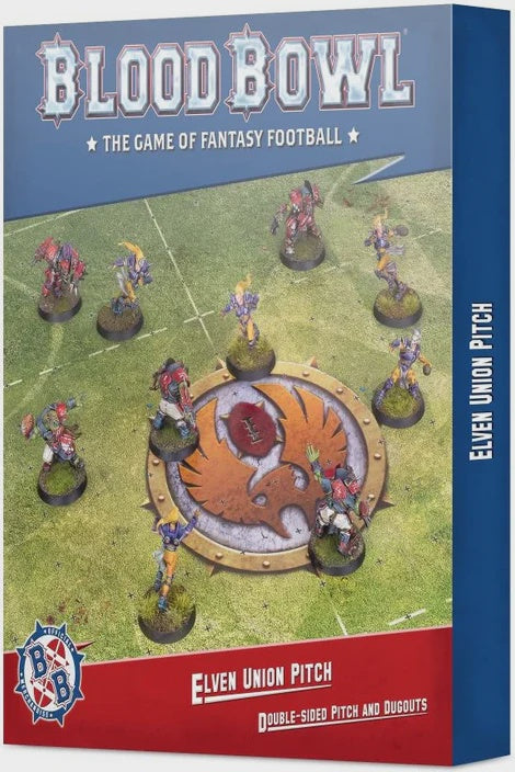Blood Bowl - Elven Union Pitch & Dugouts (200-19) - Good Games