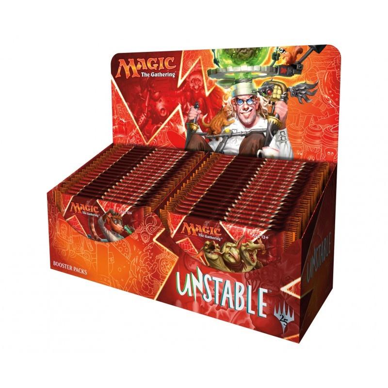 how many packs are in an unstable booster box Magic: The Gathering