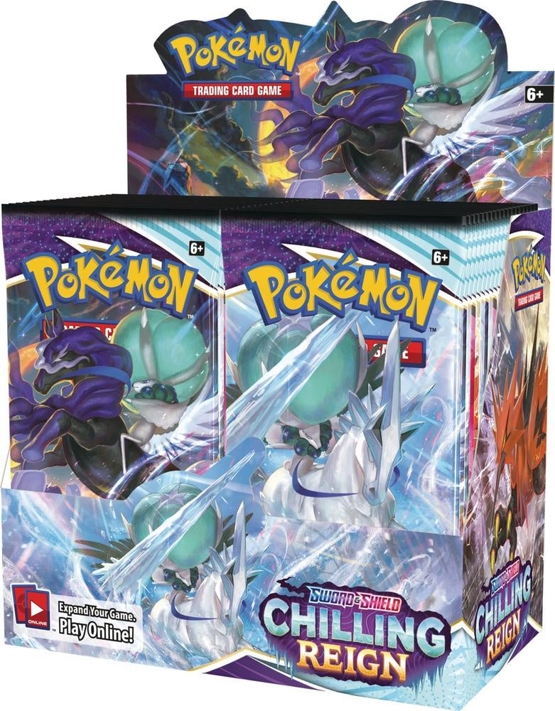 Pokemon TCG - Sword & Shield - Chilling Reign Booster Box - Good Games