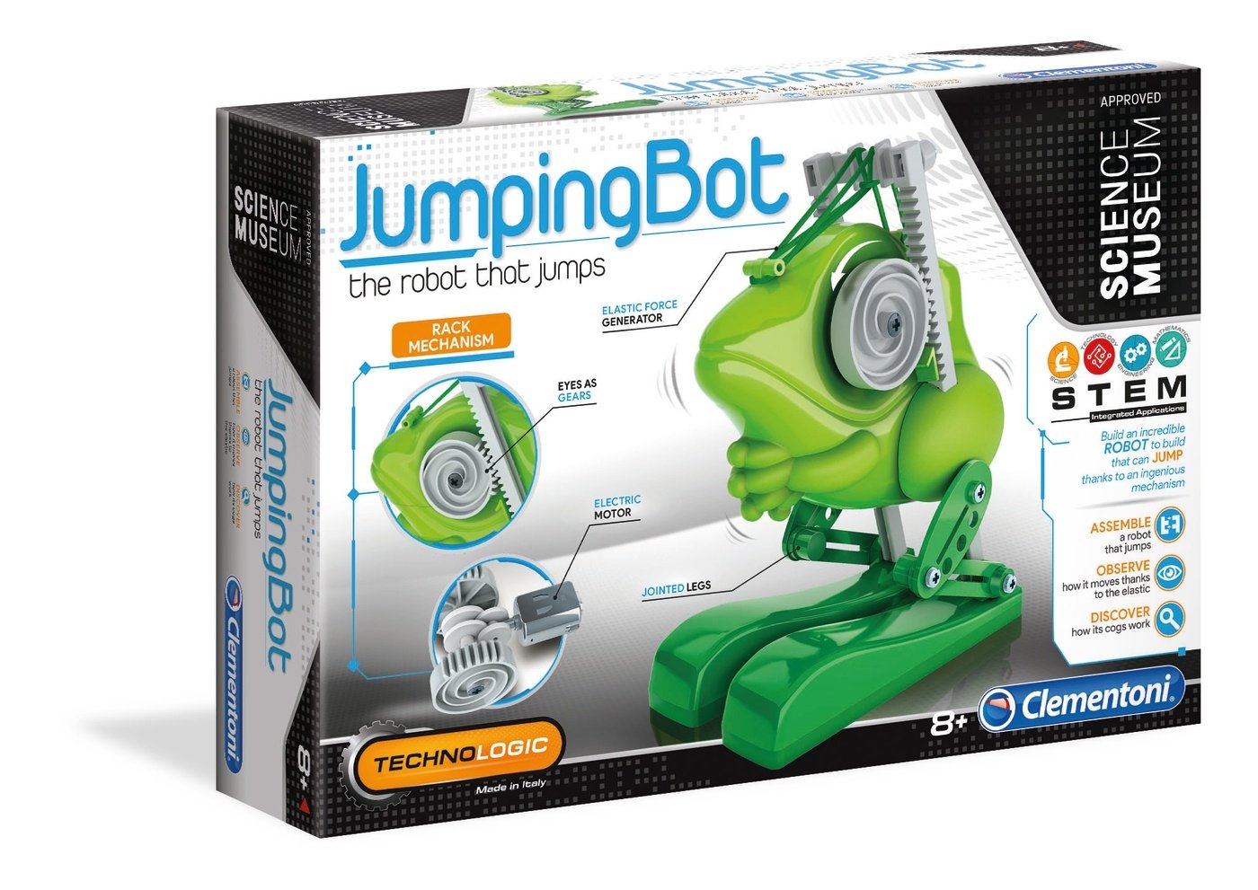 Clementoni - Mech Lab - Jumping Bot – Good Games