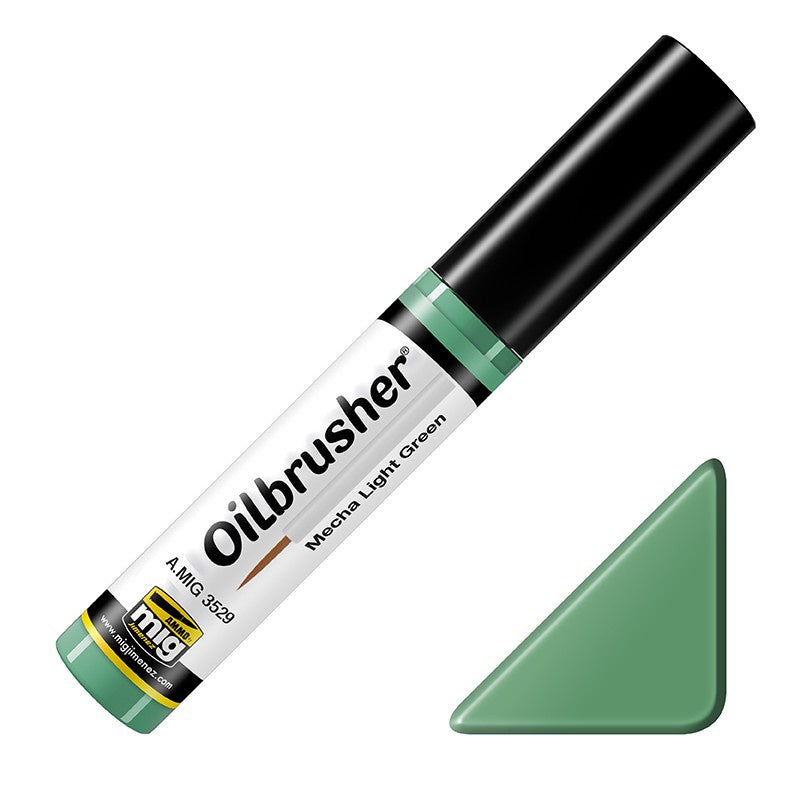 Ammo by MIG Oilbrusher - Mecha Light Green - Good Games
