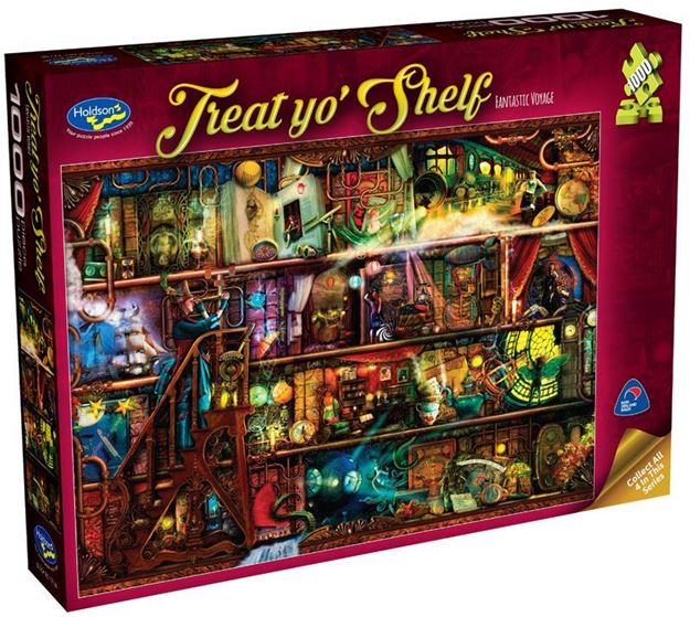 Holdson - Holdon Treat Yo Shelf Fantastic Voyage 1000 Piece Jigsaw - Good Games