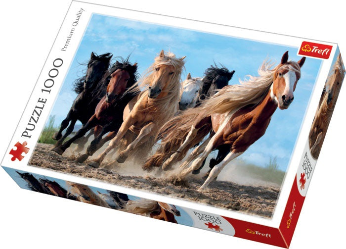 Trefl Galloping Horses 1000 Piece Jigsaw - Good Games