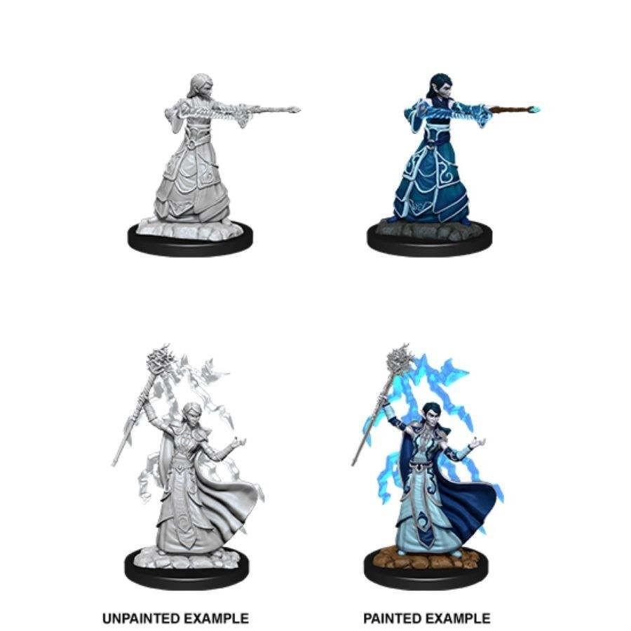 Dungeons & Dragons - Nolzurs Marvelous Unpainted Miniatures Elf Wizard Female - Good Games