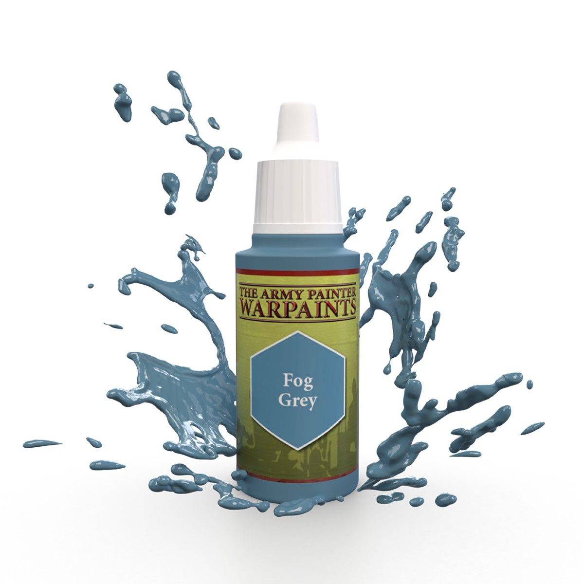 Army Painter Warpaints - Fog Grey Acrylic Paint 18ml - Good Games
