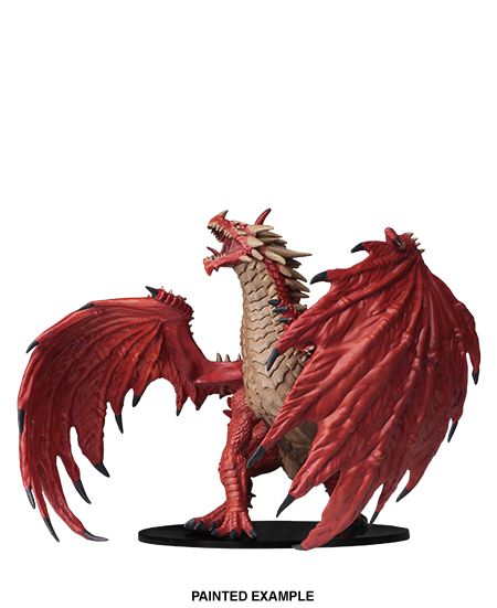 Pathfinder Battles Deep Cuts Gargantuan Red Dragon - Good Games