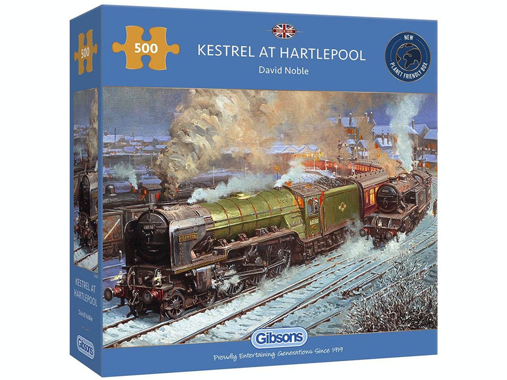 Gibsons - Kestrel at Hartlepool 500 Piece Jigsaw - Good Games