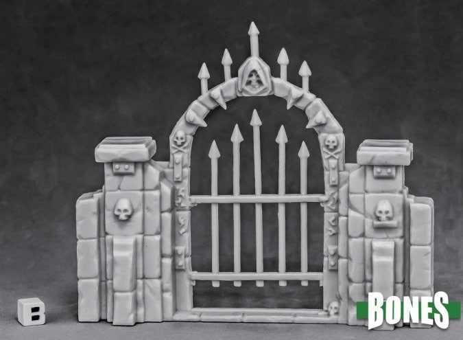 Reaper Bones Graveyard Fence Gate - Good Games