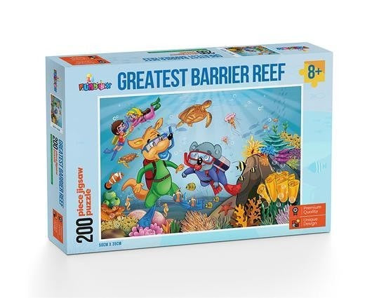 Funbox - Greatest Barrier Reef - 200P PieceJigsaw - Good Games
