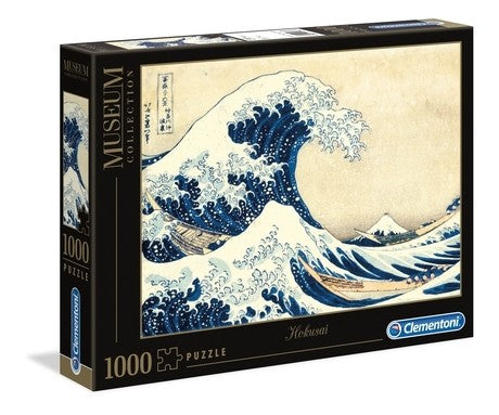 Clementoni - Museum Collection - The Great Wave - Hokusai 1000 Piece Jigsaw - Good Games