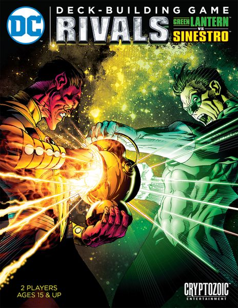 DC Deckbuilding Game Rivals Green Lantern Vs Sinestro - Good Games