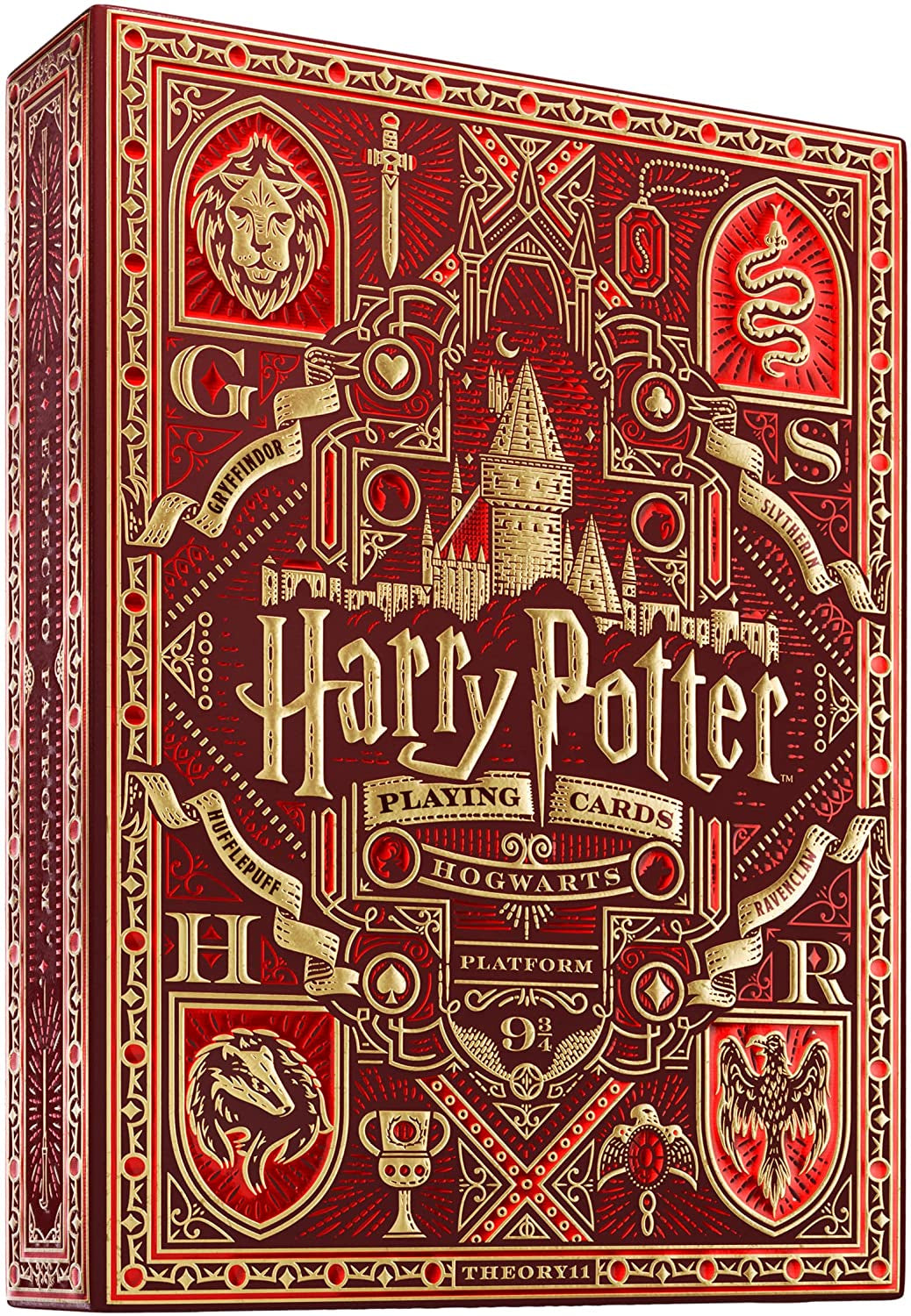 Theory 11 Harry Potter Playing Cards Red Gryffindor - Good Games