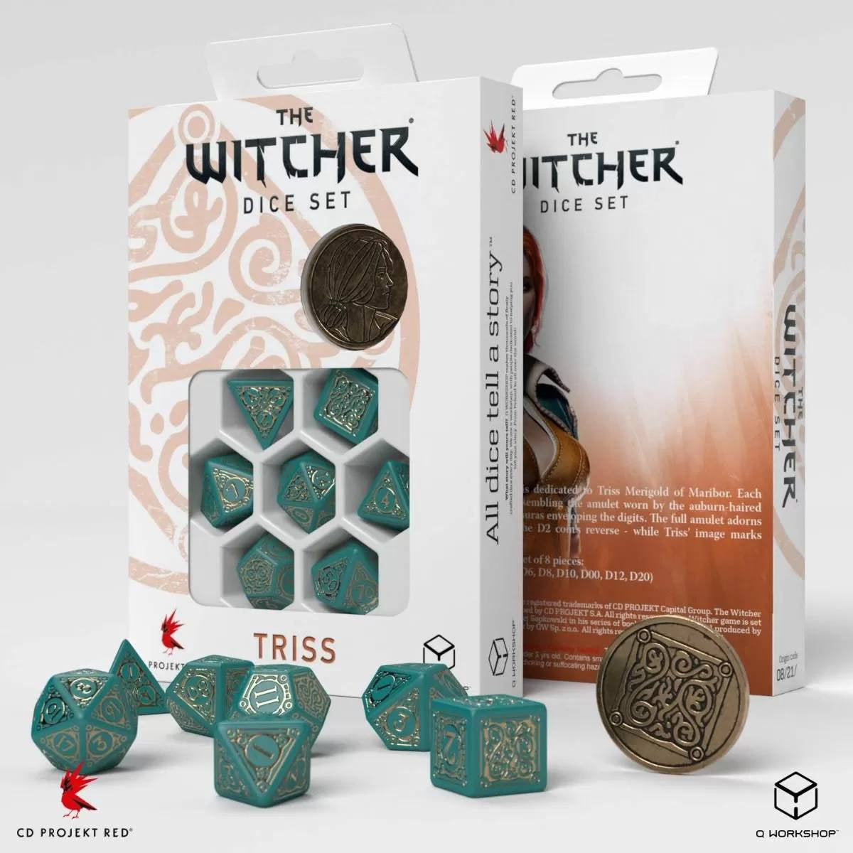 Q Workshop - The Witcher Dice Set Triss - The Beautiful Healer - Good Games