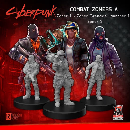 Cyberpunk Red RPG: Combat Zoners - Heavies - Good Games
