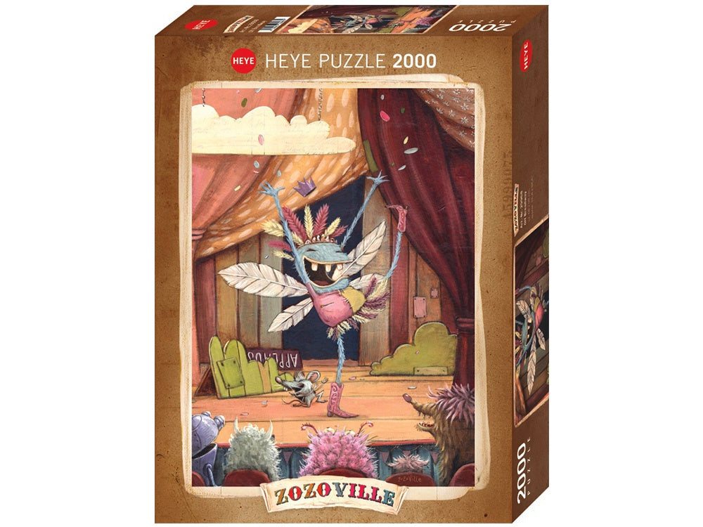 Heye - Zozoville Off Broadway 2000 Piece Jigsaw - Good Games