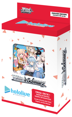 Weiss Schwarz - Hololive Production: Hololive 5th Generation Trial Deck+ - English - Good Games