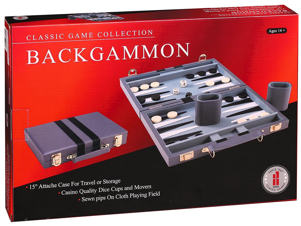 Backgammon 18 Vinyl Stitched - Good Games