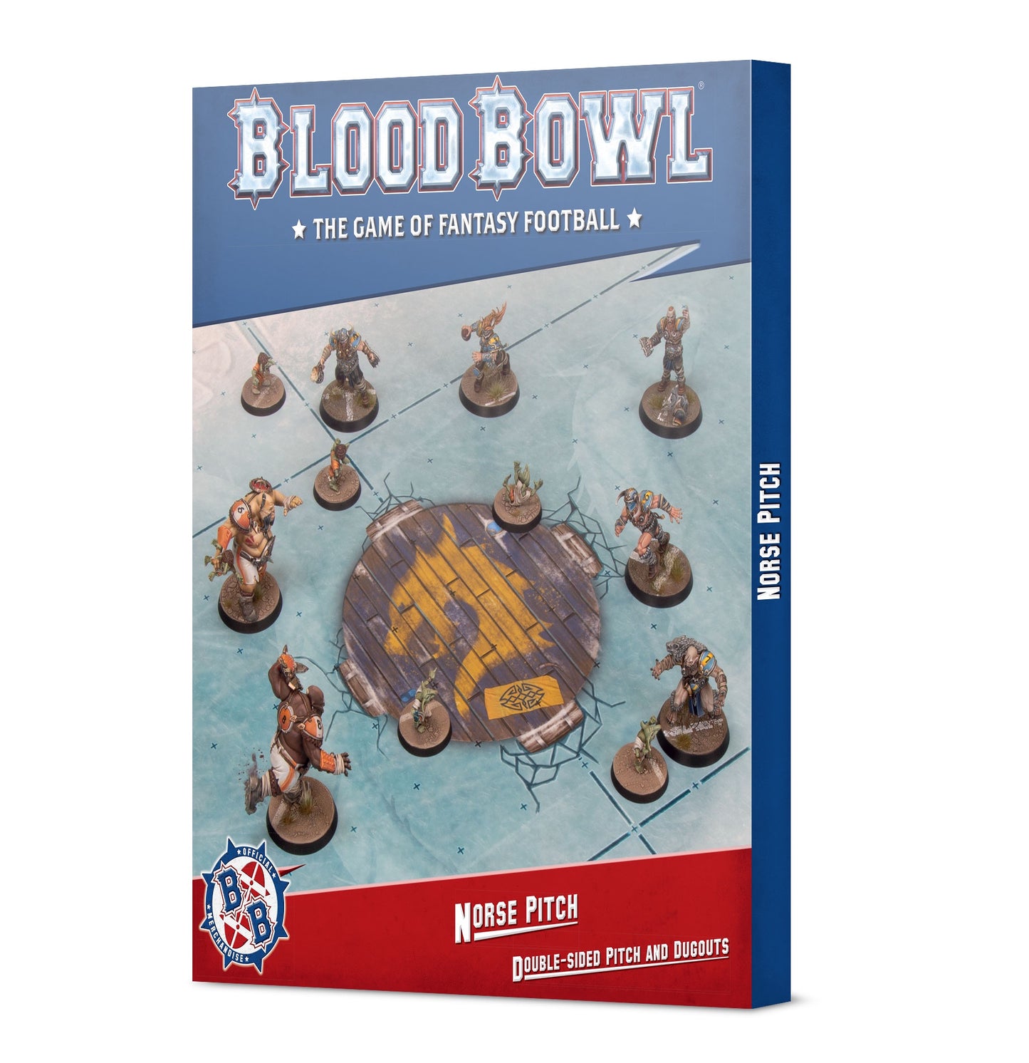 Blood Bowl - Norse Pitch & Dugouts (202-23) - Good Games