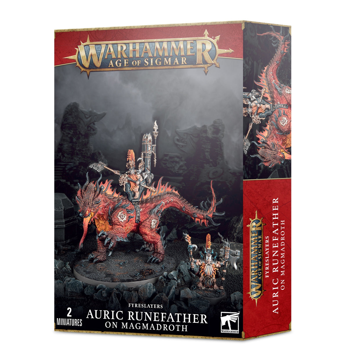 Fyreslayers - Auric Runefather/Magmadroth (84-23) - Good Games