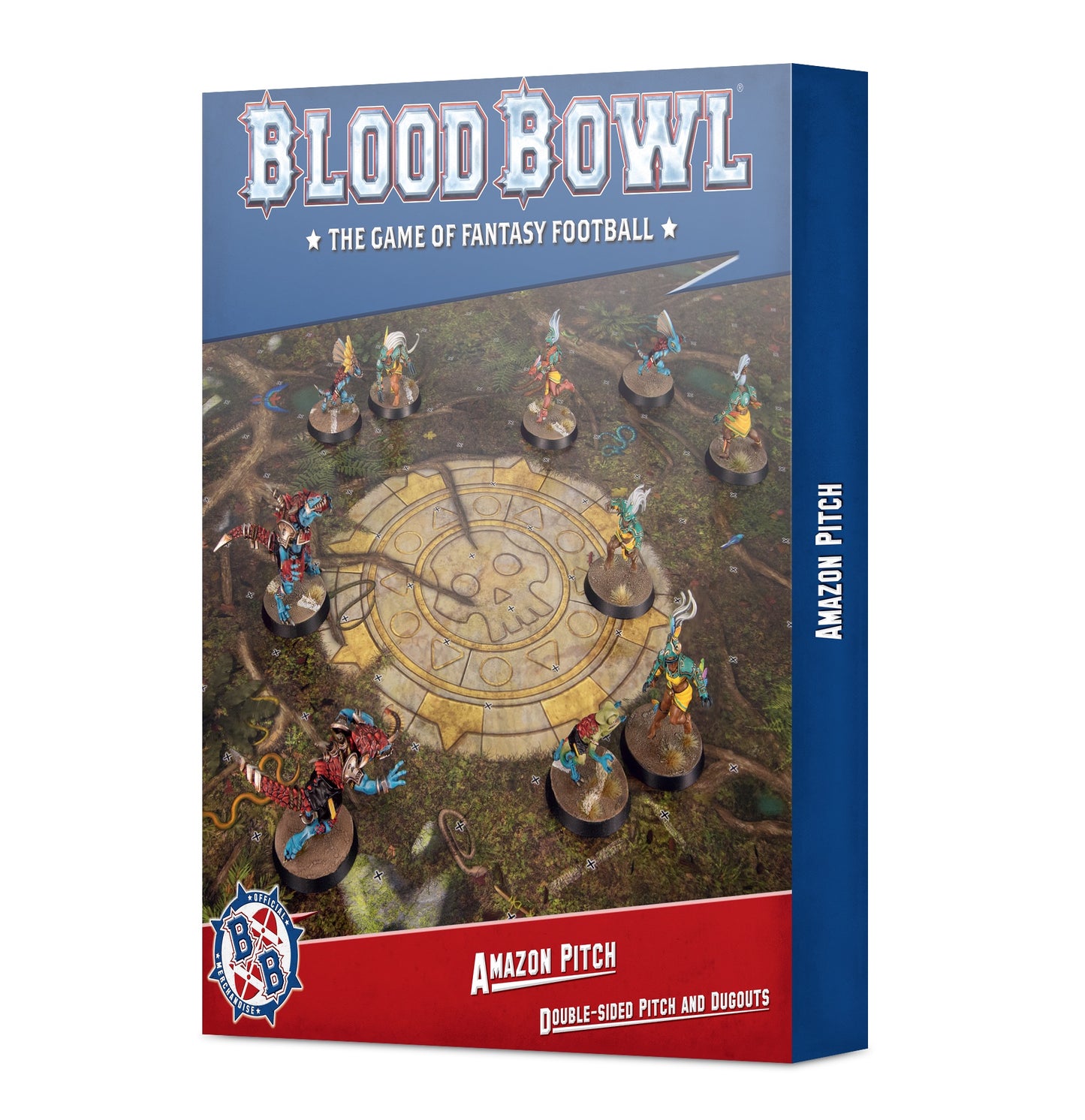 Blood Bowl - Amazon Team Pitch & Dugouts (202-29) - Good Games